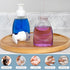 Cornucopia Brands Foaming Soap Dispensers 8.5oz / 250ml Capacity (8pk); Oval w/White Pumps Empty Plastic Liquid Soap Pump Bottles...