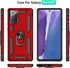 for Samsung Galaxy Note 20 Case, Note20 5G Case with HD Screen Protectors, Androgate Military-Grade Metal Ring Holder Kickstand 15ft Drop Tested S...