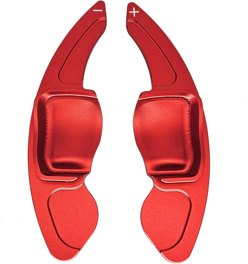 Steering Wheel Paddles Shifters Extensions Compatible With Volkswagen Golf 5 6 MK5/6 GTI/GTX/GT-TSI/R32/R Eos Jetta Passat CC Polo 6R Sharan Tigua...