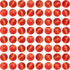 105pcs Red Cat Eye Stone Beads 10mm Round Crystal Loose Bead for Jewelry Making DIY Bracelets Necklace Accessories...