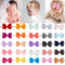 CellElection 25 Colors Baby Girls Headbands 3Inch Grosgrain Ribbon Small Hair Bows Nylon Headbands Soft Stretch Nylon Hairbands Elastics for Newbo...