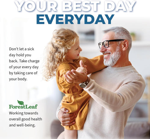 ForestLeaf Vitamin D3 10000IU - Bone Health and Immune Support - Small Easy to Swallow Capsules - Non-GMO Gluten Free VIT D - VIT D3 Vitamin D Sup...