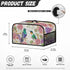 TODIYADDU Hummingbird Floral Slow Cooker Cover for Women Trendy Air Fryer Cover Dust Cover with Storage Pocket and Handle Portable Slow Cooker Car...