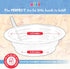 Cibi Cereal Bowls with Straws for Kids BPA-Free Plastic | Toddler Sip-A-Bowls with Built-In Straw for Cereal and Soup | Set of 4 Colorful Breakfas...