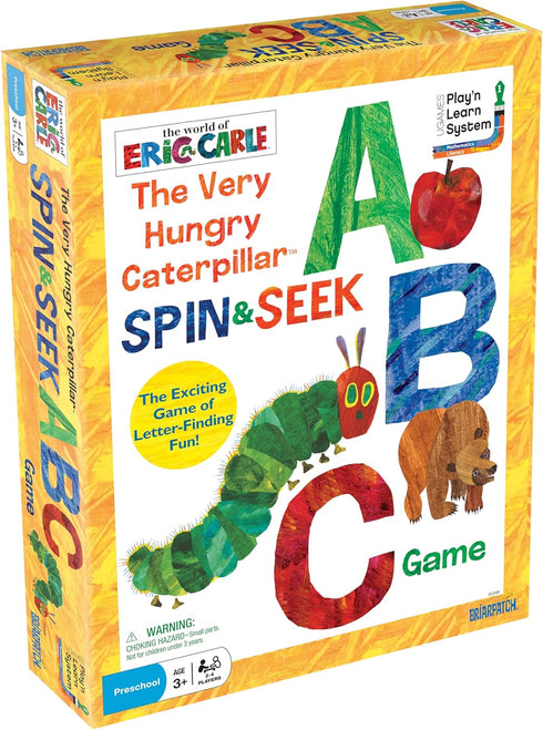 Briarpatch | The Very Hungry Caterpillar Spin & Seek ABC Game, Ages 3+...