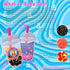 Premium WATERMELON Boba/Bubble Tea Drink Mix Powder By Buddha Bubbles Boba (10 Ounce) (283 Grams)...