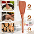 Wooden Cooking Spatula for Nonstick Cookware, Spatula Spoon for Cooking, Stirring, Scooping, Scraping, Serving, Solid Wooden Kitchen Utensil Spoon...