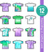 S.E.I. Spring Tie Dye Kit 3 Pack: Pre-Mixed Spray Tie Dye Kit, Easy-to-Use, Non-Toxic Fabric Dye in Aqua, Lavender, and Lettuce, Shake and Spray...
