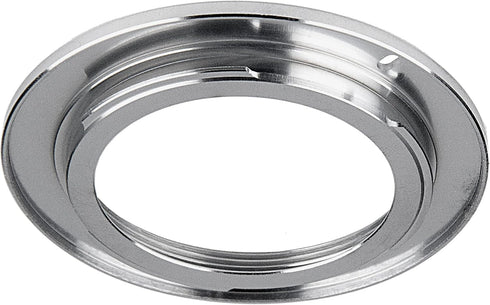 Fotodiox Chrome Lens Mount Adapter (Type 2) - Compatible with M42 (42mm x1 Thread Screw) Lens to Nikon F Mount D/SLR Cameras...
