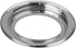 Fotodiox Chrome Lens Mount Adapter (Type 2) - Compatible with M42 (42mm x1 Thread Screw) Lens to Nikon F Mount D/SLR Cameras...
