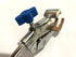 Lab Clamp 4 Prong Finger Style Cork-Coated Head and A Black Laboratory Stand Clip...