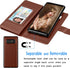 Tekcoo Compatible for Galaxy Note 8 Wallet Case/Samsung Galaxy Note 8 PU Leather Case, Luxury ID Cash Credit Card Slots Holder Carrying Flip Cover...