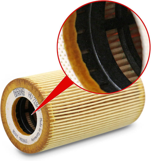 Mann Filter HU 719/5 X Metal-Free Oil Filter...