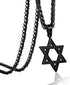 Udalyn Star of David Pendant Necklace Stainless Steel Jewish Jewelry for Men Women Religious 20"...