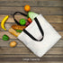 TOPDesign 2-Pack Canvas Tote Bags with Magnetic Snap, Reusable Grocery Shopping Bags, DIY Your Creative Designs...