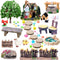Fairy Garden Accessories, Fairies Welcome Garden Kit, 48pcs Miniature Fairy Garden Ornament for Christmas Decoration Fairy Garden Potted Plant Des...