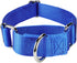 Martingale Dog Collar Nylon Adjustable and Safety Training Colourful Comfortable Metal Buckle Pet Collars for Small Medium and Large Dogs(Royal Bl...