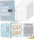 100 Envelope Challenge Binder with Lock - A5 Money Saving Budget Binder Easy and Fun Way to Save $5,050 Savings Challenges Book with Envelopes (Bl...