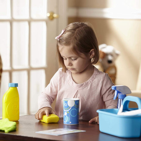 Melissa & Doug Spray, Squirt & Squeegee Play Set - Pretend Play Cleaning Set...