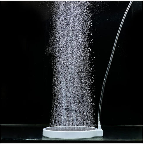 UPETTOOLS Fish Tank Nano Air Stone - 1.97 Inch Aquarium Bubbler, Ultra-High Dissolved Oxygen Diffuser, Aquarium Oxygen Aerator Bubbler Stone for 5...