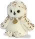 Aurora® Adorable Miyoni® Tots Snowy Owlet Stuffed Animal - Lifelike Detail - Cherished Companionship - White 10 Inches...
