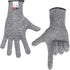 Cut Resistant Gloves Food Grade Level 5 Hand Protection,Kitchen Cut Gloves (Small(palm Diameter 2.80-3.35inch))...