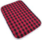 2-Piece Dish Drying Mat Set - 16"x18" Buffalo Classic Check Plaid - Red Black...