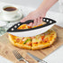 Pizza Cutter, 12" Pizza Cutter Rocker with Blade Cover For Kitchen And Commercial Use, Stainless Steel Pizza Knife Slicer for all Types of Quesadi...
