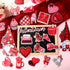 30 Pcs Valentine's Day Refrigerator Magnets Refrigerator Sticker Gnome Heart Love Garage Door Magnets Sticker Car Reflective Magnet for Valentine'...
