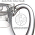 Amazing Abby - Droply - Plastic Pitcher (64 oz, 2 Quart), Clear Water Pitcher with Lid, Fridge Jug, BPA-Free, Shatter-Proof, Great for Iced Tea, S...