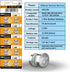 Watch Batteries 80PCS - AG0, AG1, AG3, AG4, AG5, AG7, AG10, AG13, 1.5V Alkaline LR41 LR44 Assorted Button Coin Cell Batteries...