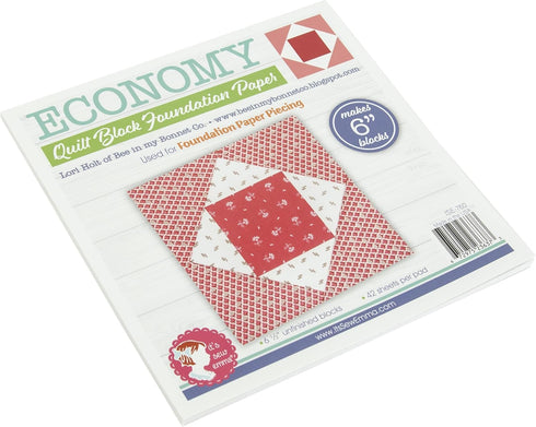 It's Sew Emma Foundation Paper 6" Econo, 6" Economy from Lori Holt...
