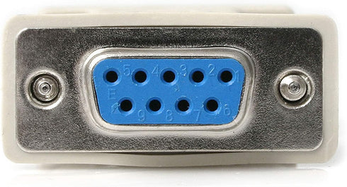 StarTech.com DB9 RS232 Serial Null Modem Adapter - F/F - Null modem adapter - DB-9 (F) to DB-9 (F) - NM9FF...