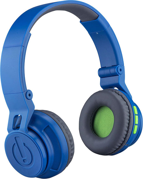 eKids Wireless Bluetooth Kids Headphones with Microphone, Portable Volume Reduced to Protect Hearing Rechargeable Battery, Adjustable Kids Headban...