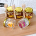 1.5 oz Hexagon Mini Glass Honey Jars -30Pack Honey Jars with Wood Dipper, Gold Lid, Bee Pendants, Jutes - Perfect for Baby Shower, Wedding Favors,...