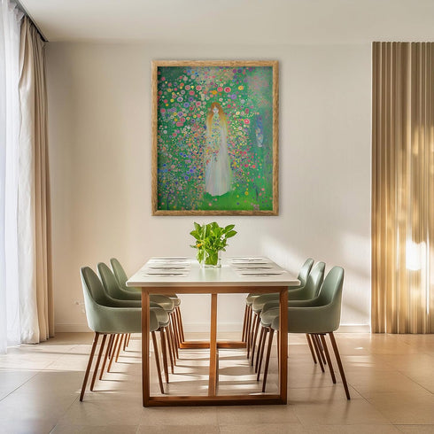 Posterizer 1 pcs-delicate vintage floral garden art-oil painting inspired 2-Collectibles & Fine Art-Retro Art-Gift for Men Women Entrepreneur Teen...