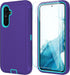 Qinmay for Galaxy A54 5G Case,Samsung Galaxy A54 5G Case with HD Screen Protector (2 Pack),Samsung A54 5G Case Durable Shockproof 3-Layer Heavy Du...