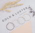 Silver Gold Gunmetal Grey Rhodium Plate Hoop Earrings Set For Women Teen Jewelry Diamond Cut 3 Pairs...