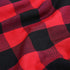 Christmas Tree Skirt Red Black Buffalo Plaid Tree Skirt Small 24 inch Cotton Linen Fabric for Fall Farmhouse Thanksgiving Xmas Holiday Check Tree ...
