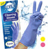 Cleaning Gloves Reusable 1 Pair - Rubber Gloves Latex Gloves for Washing Dishes - Dish Gloves Medium - Cleaning Gloves Medium - Rubber Gloves for ...