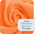 Hearth & Harbor Microfiber Cleaning Cloth, Microfiber Towels for Cars 12 Pack Washcloths, Orange Cleaning Rags, Reusable Microfiber Towel, Microfi...