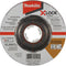 Makita E-00430 X-LOCK 4-1/2" x 1/4" x 7/8" Type 27 General Purpose 36 Grit Abrasive Grinding Wheel for Metal & Stainless Steel Grinding...