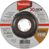 Makita E-00430 X-LOCK 4-1/2" x 1/4" x 7/8" Type 27 General Purpose 36 Grit Abrasive Grinding Wheel for Metal & Stainless Steel Grinding...