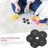 ABOOFAN 6pcs Dollhouse Miniature Records 1:12 Scale Mini Record Tiny Music Room Furniture Model Doll House Accessory for Micro Landscape Cake Topp...