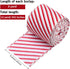 2 Rolls Christmas Peppermint Stripe Ribbon Red and White Wired Edge Candy Cane Peppermint Ribbon for Christmas Tree Wreath Bow DIY Craft Home Deco...