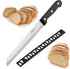 Bread Knife, HIA Stainless Steel 8 inch Serrated Bread Knife, Perfect for Homemade Bread, Bagels and Cake, Knife Cover Included, Dishwasher Safe (...