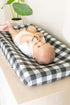 Copper Pearl Premium Knit Changing Pad Cover Soft, Stylish, and Universal Fit for All Standard Diaper Changing Pads, Trendy Design Changing Pad Co...