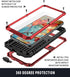 Compatible with Samsung Galaxy S21 Case, Aluminum Metal Gorilla Glass Waterproof Shockproof Military Heavy Duty Sturdy Protector Cover Hard Case (...