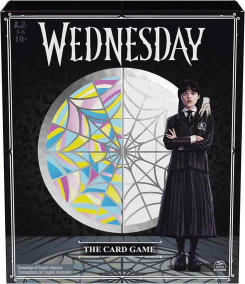 Wednesday Card Game, Premium Foil Cards from The Hit TV Series Wednesday, Family Game Night, Card Games for Teens & The Whole Family, for Ages 10+...
