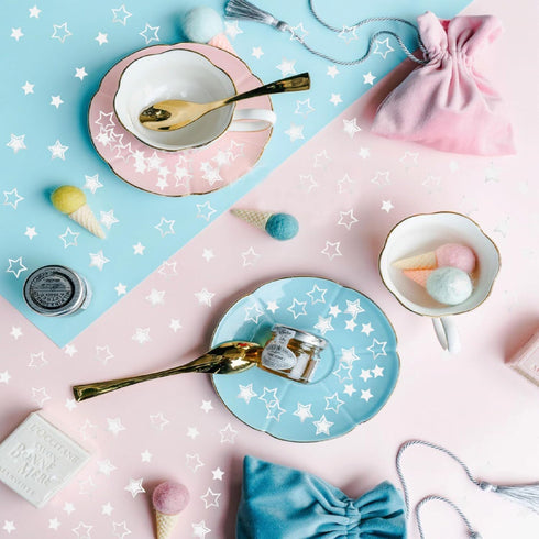 Confetti Star Sequins Table Confetti Metallic Foil Sprinkles or DIY Birthday Confetti for Wedding Engagemetn Christamas New Year Theme Party Celeb...